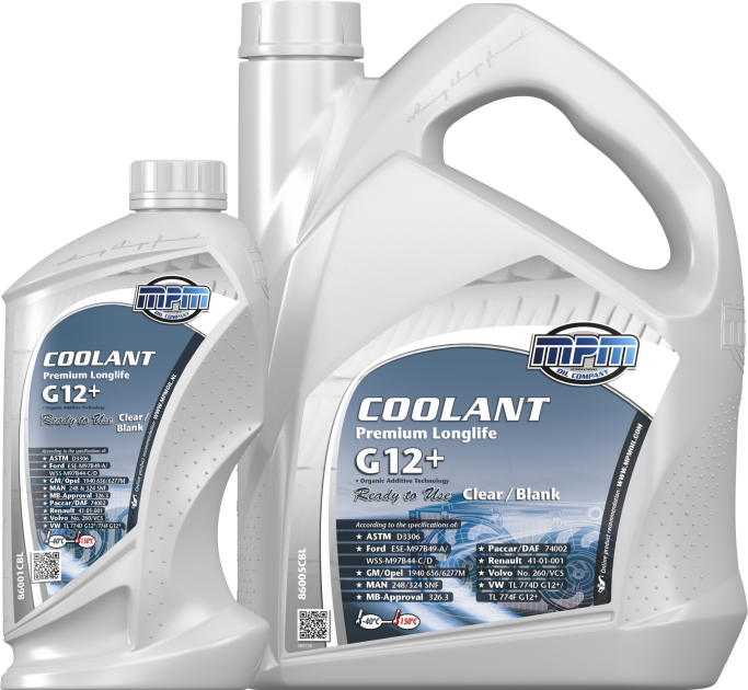 86000CBL • Coolant Premium Longlife -40°C G12+ Ready to Use Clear / Blank, Produkte